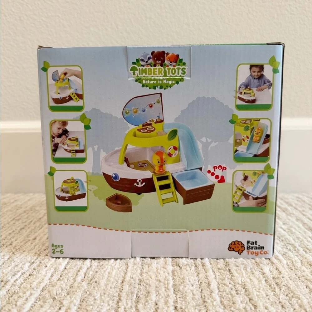 Timber Tots Cruise Ship Playset – Fat Brain Toy Co  New in Box